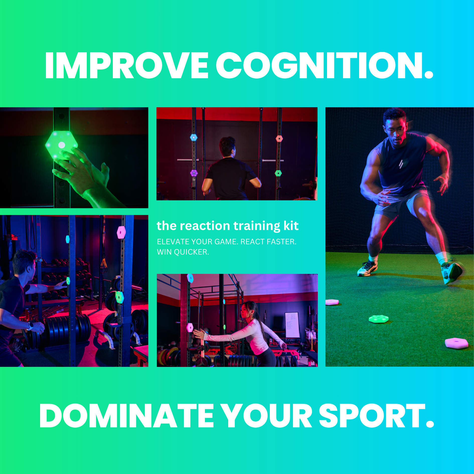 Reaction Training Lights Kit For All Athletes