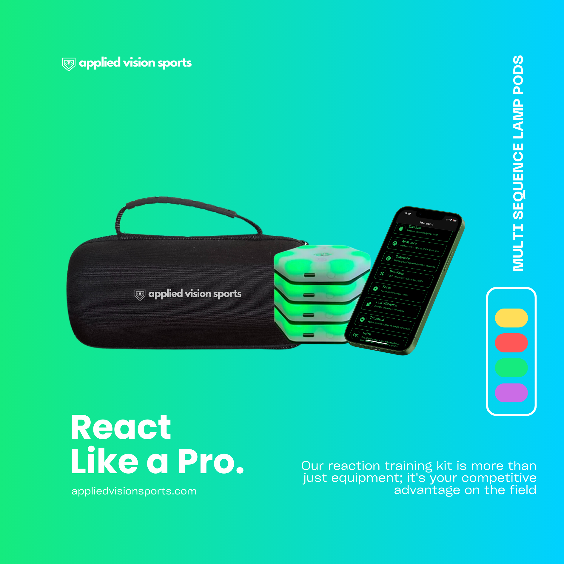 Reaction Training Lights Kit For All Athletes